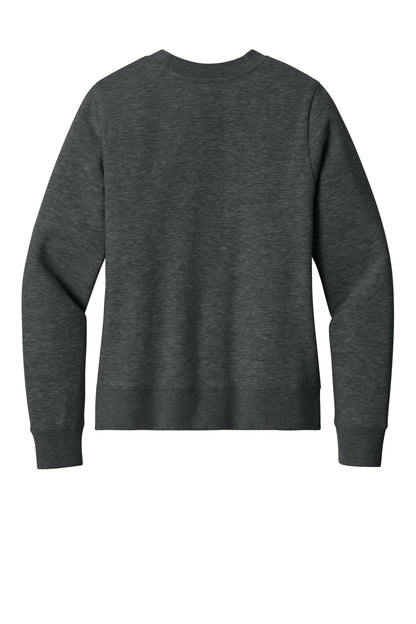 Custom Embroidered District Sweatshirts in Heathered Charcoal