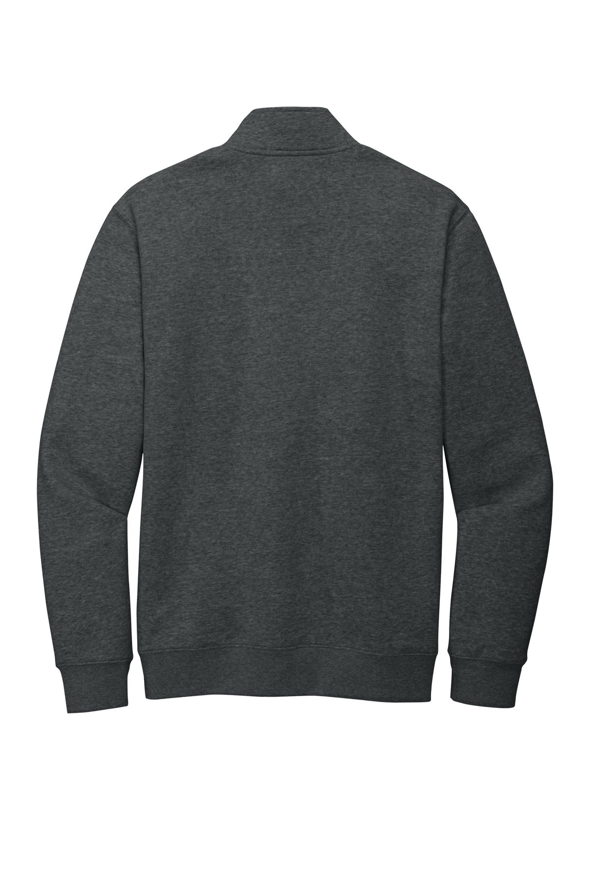 Custom Embroidered District Sweatshirts/Fleece in Heathered Charcoal