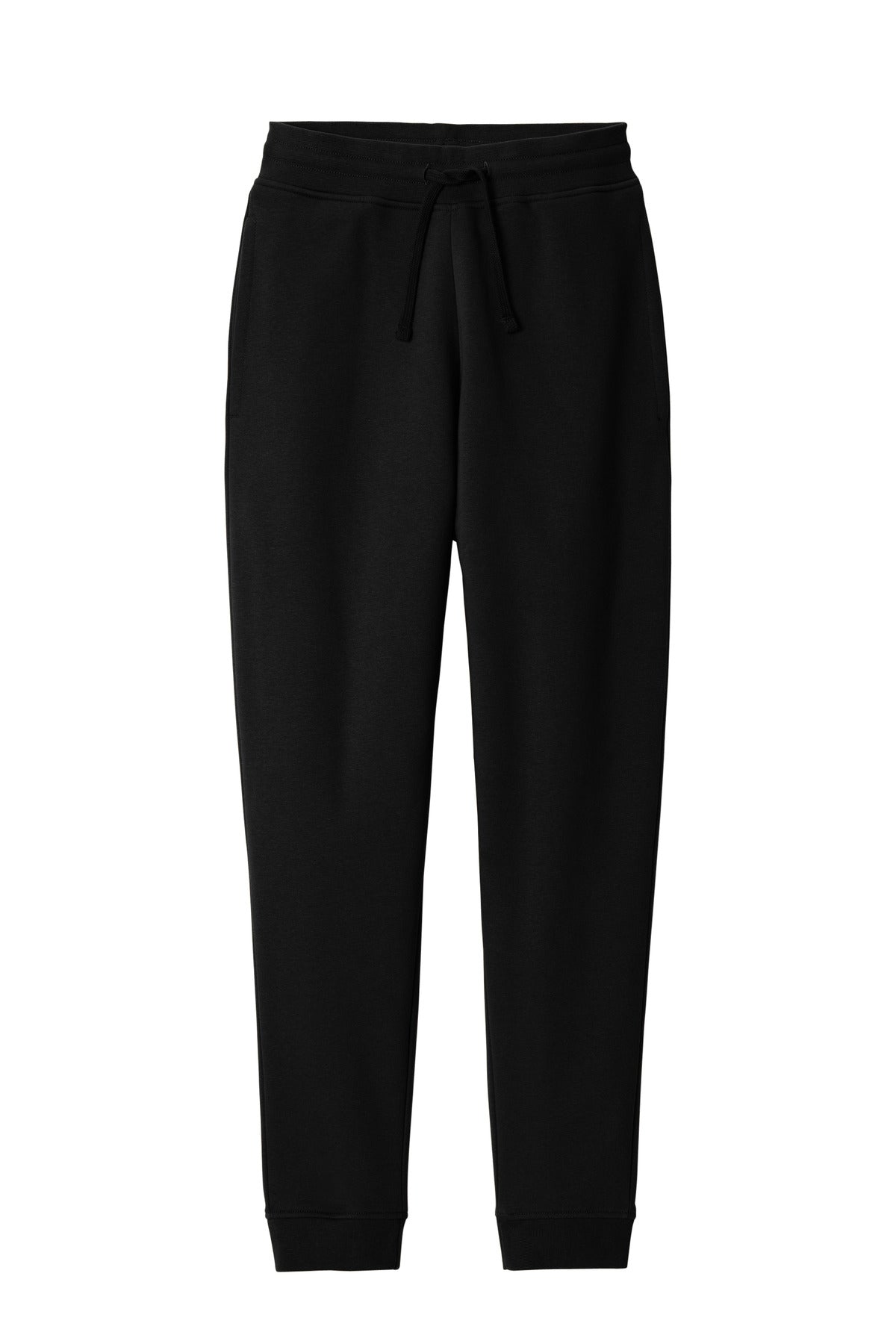 Custom Embroidered District Bottoms in Black