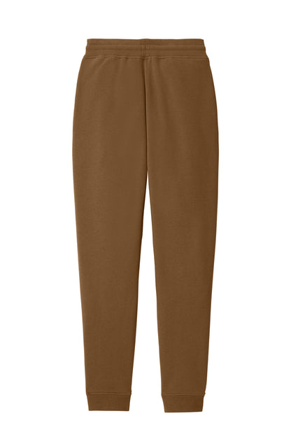 Custom Embroidered District Bottoms in Duck Brown