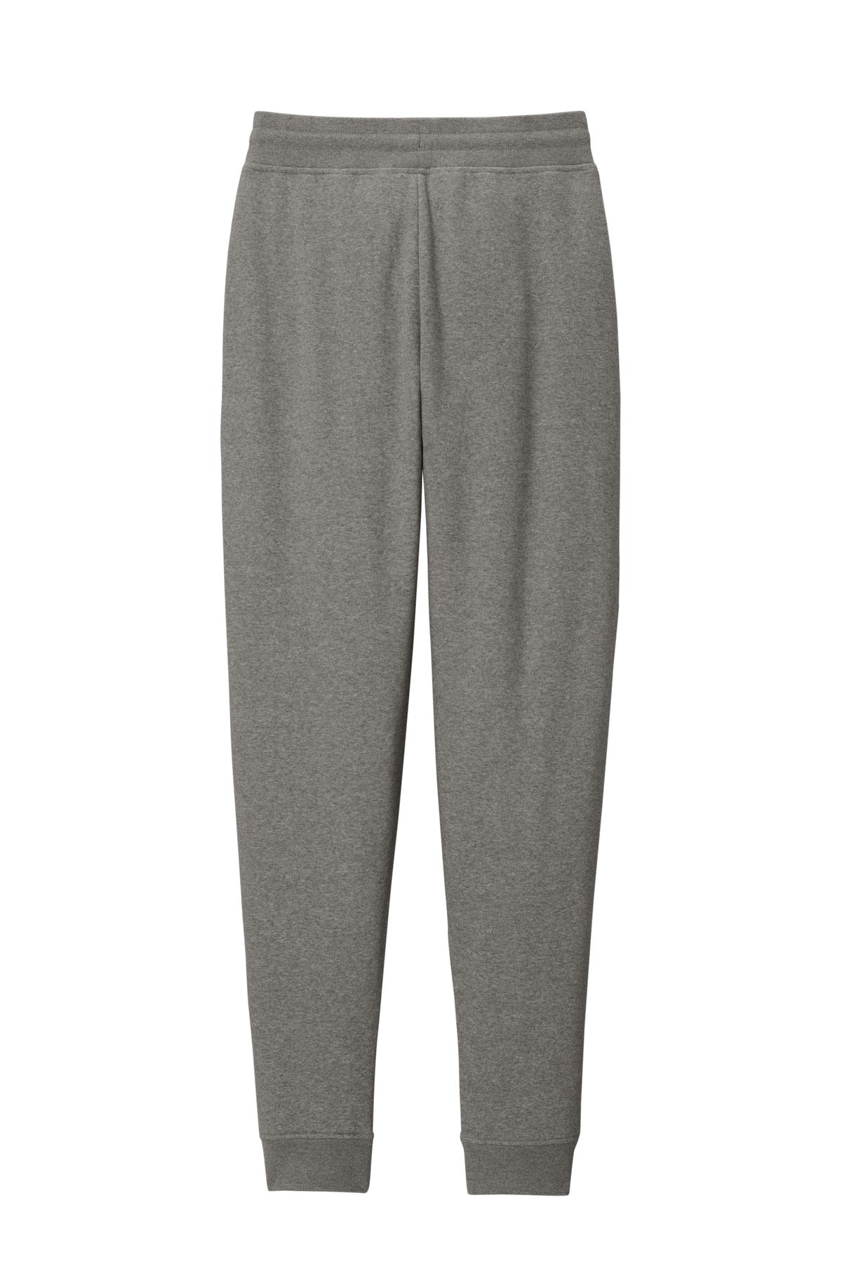 Custom Embroidered District Bottoms in Grey Frost