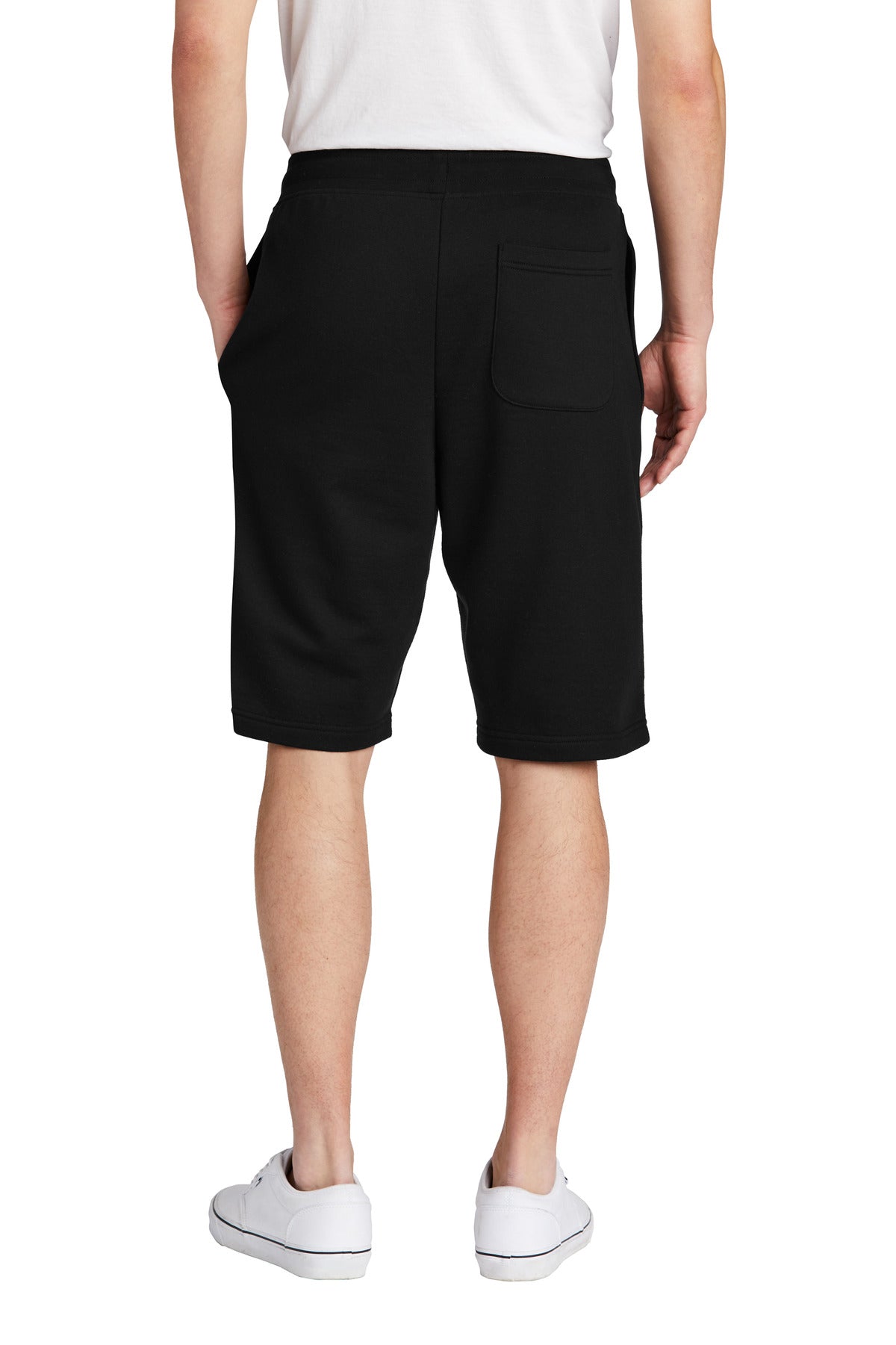 Custom Embroidered District Bottoms in Black
