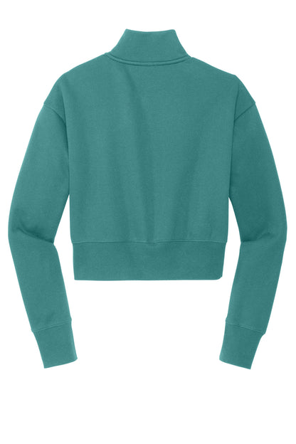 Custom Embroidered District Sweatshirts/Fleece in Eucalyptus Blue