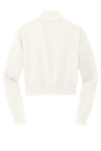 Custom Embroidered District Sweatshirts/Fleece in Gardenia
