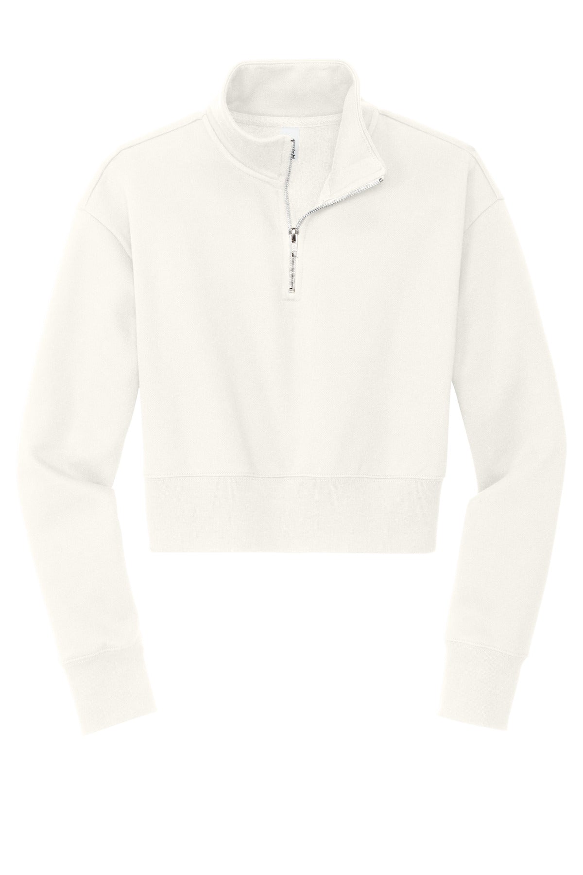 Custom Embroidered District Sweatshirts/Fleece in Gardenia