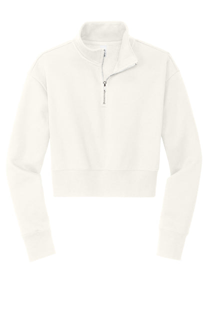 Custom Embroidered District Sweatshirts/Fleece in Gardenia