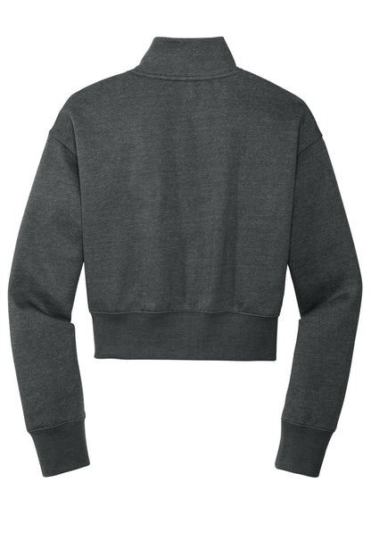 Custom Embroidered District Sweatshirts/Fleece in Heathered Charcoal