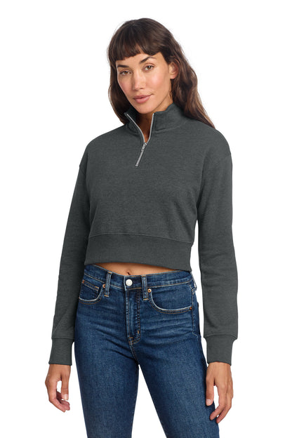 Custom Embroidered District Sweatshirts/Fleece in Heathered Charcoal