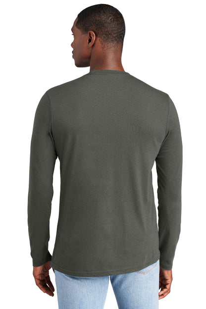 Custom Embroidered District Very Important Tee Long Sleeve. DT6200,Deepest Grey