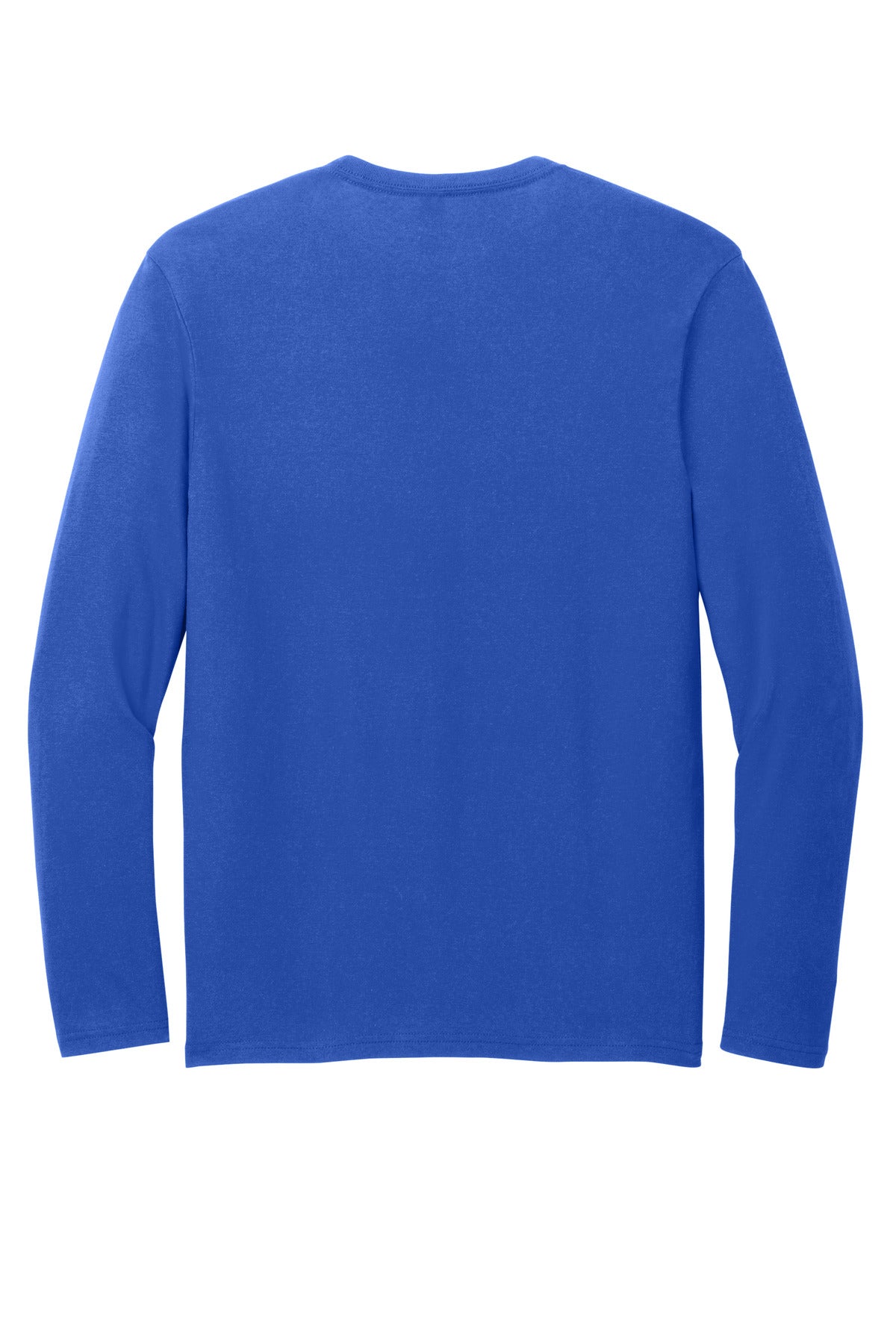 Custom Embroidered District T-Shirts  in Deep Royal