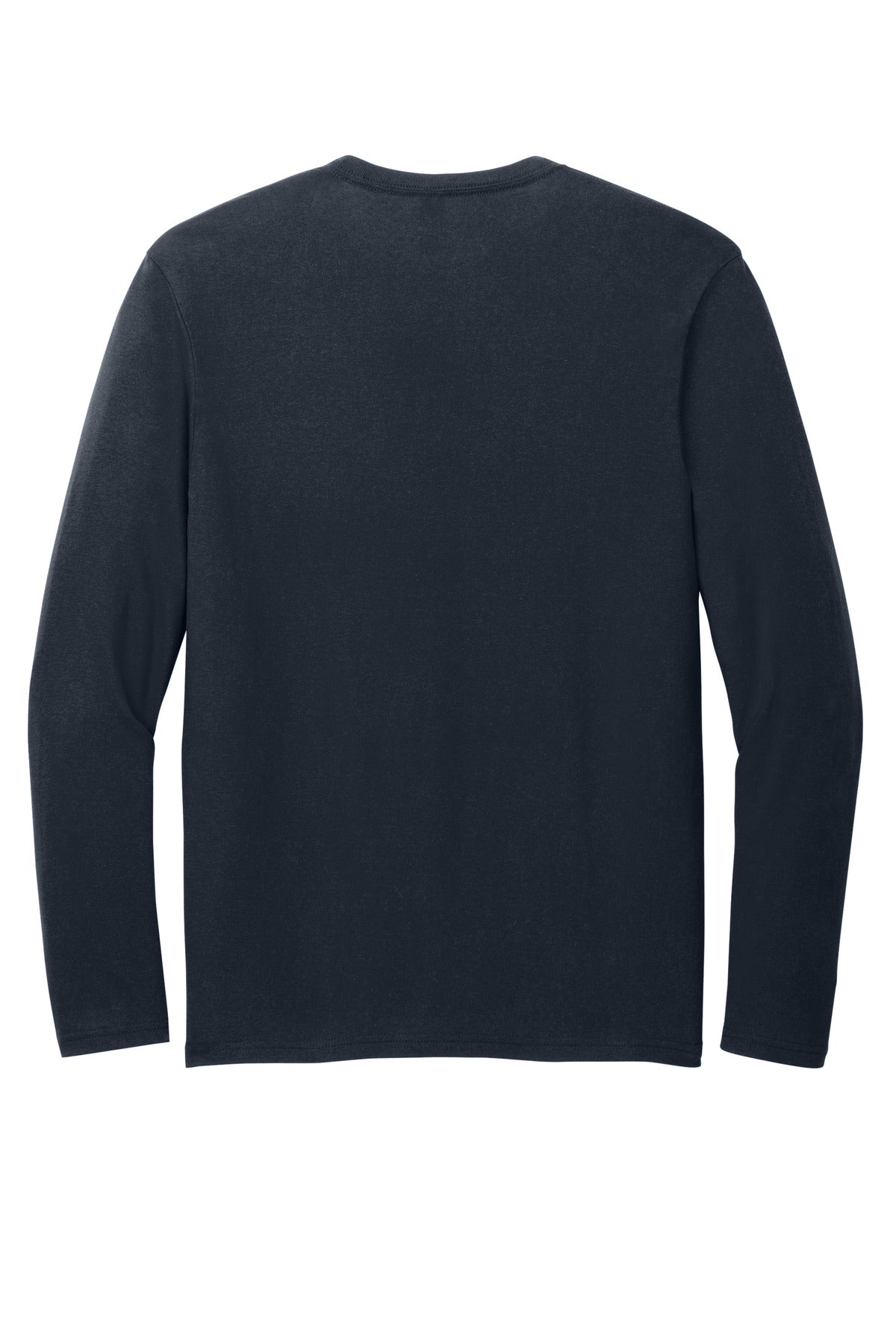 Custom Embroidered District T-Shirts  in New Navy