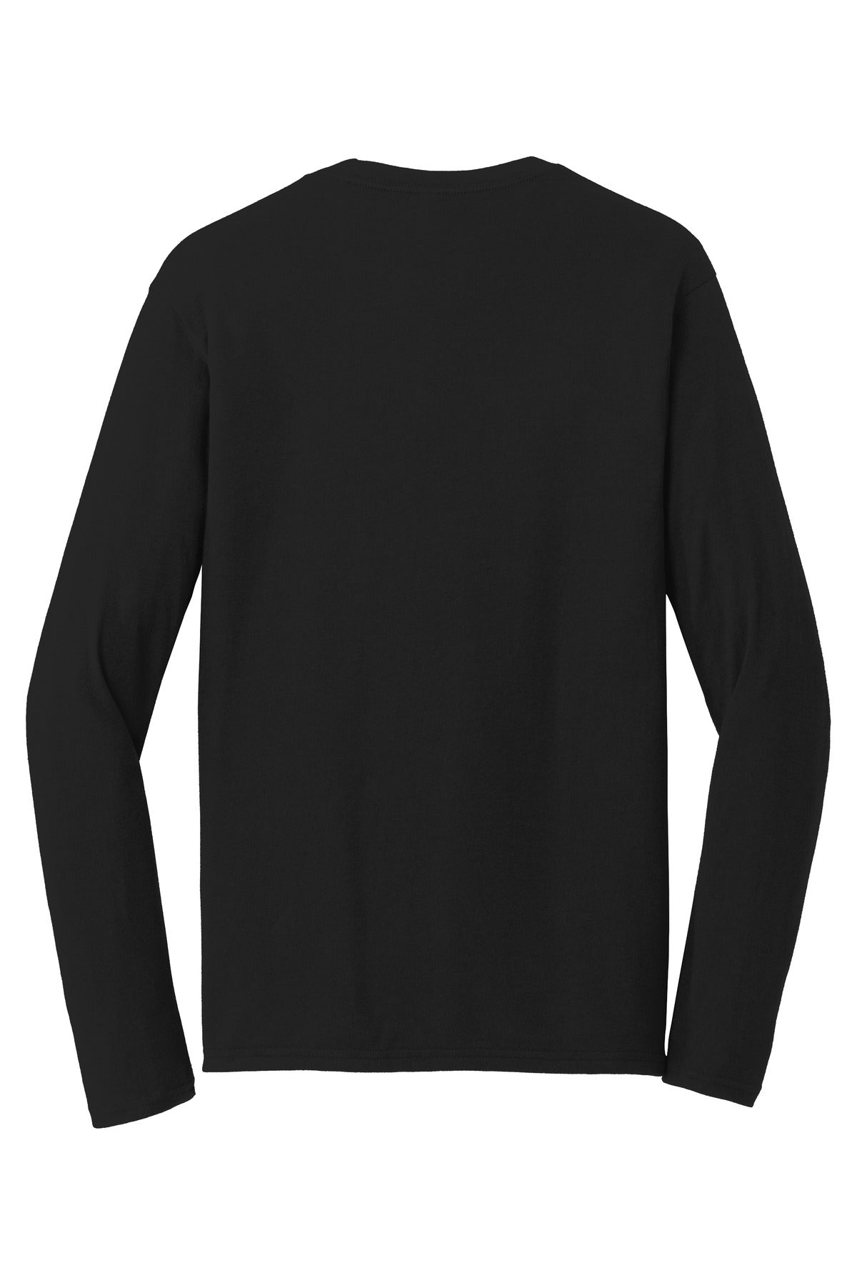 Custom Embroidered District T-Shirts  in Black
