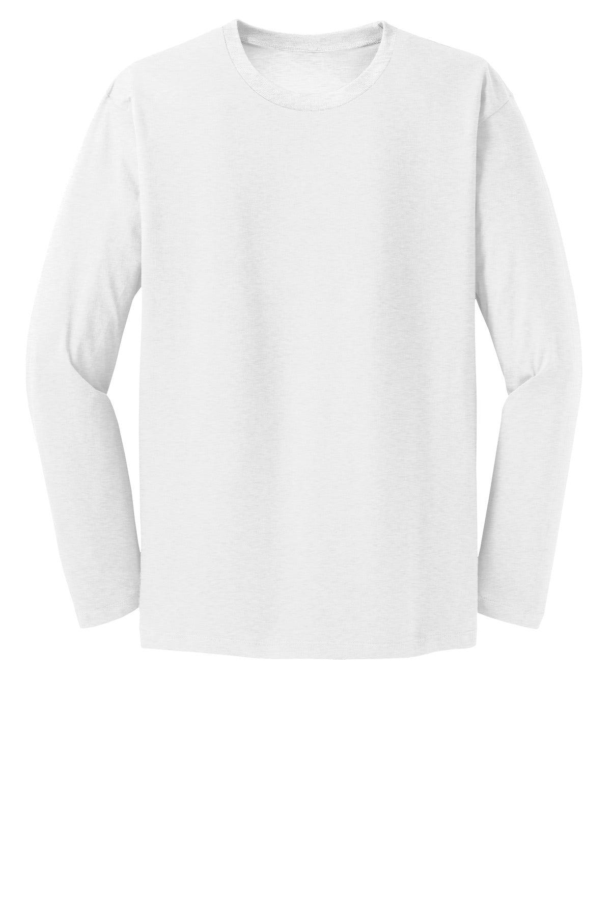 Custom Embroidered District T-Shirts  in White