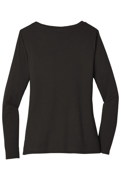District  Women's Very Important Tee  Long Sleeve V-Neck. DT6201