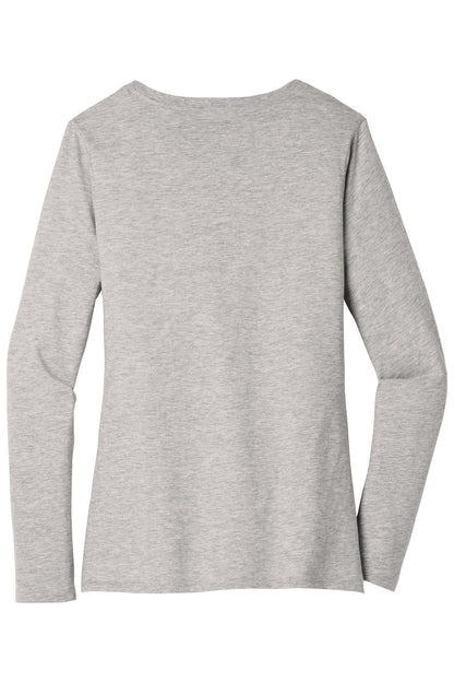 District  Women's Very Important Tee  Long Sleeve V-Neck. DT6201