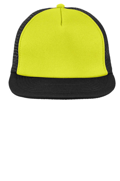 District Flat Bill Snapback Trucker Cap. DT624