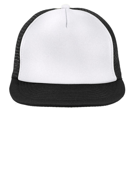 District Flat Bill Snapback Trucker Cap. DT624