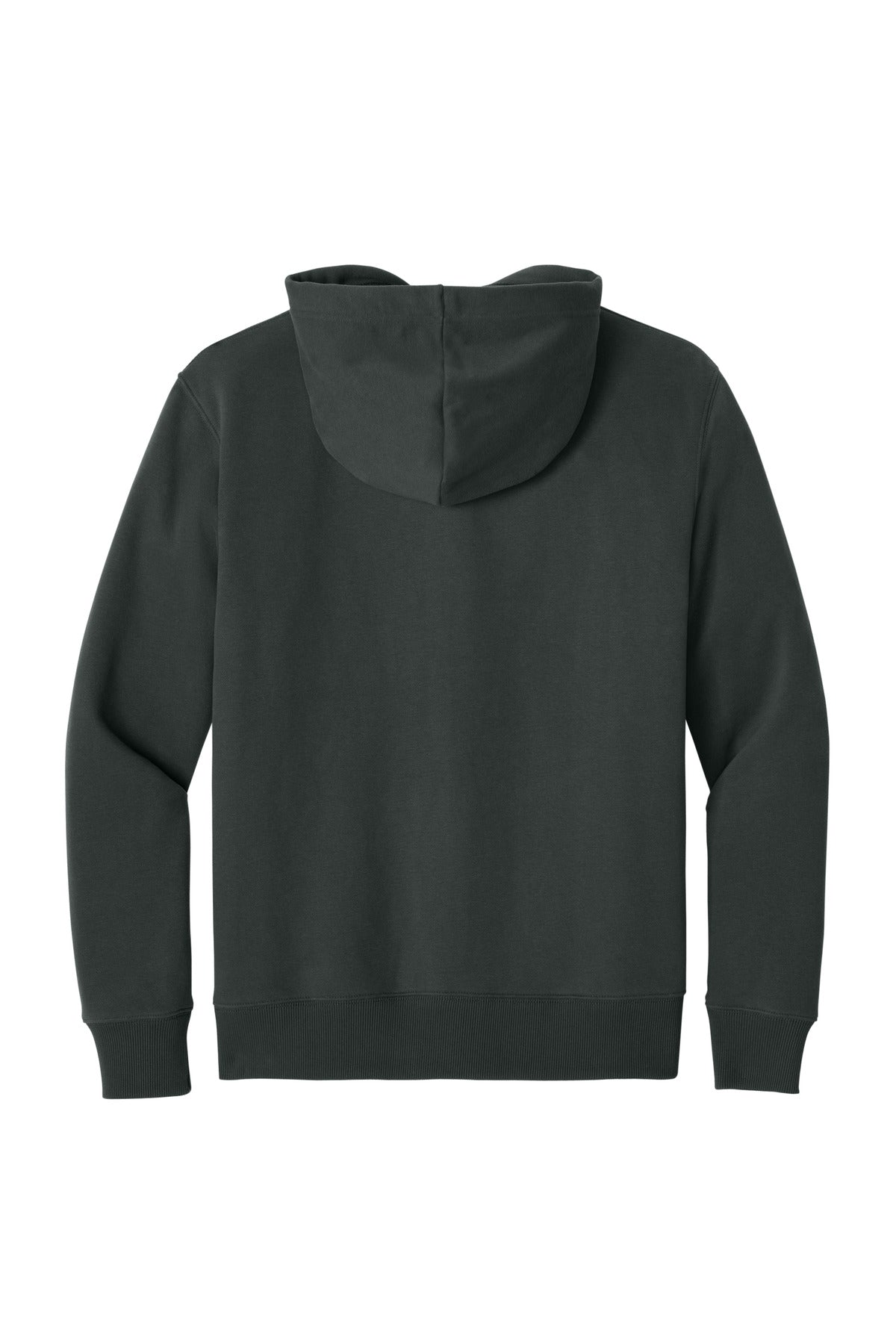 Custom Embroidered District Sweatshirts in Charcoal