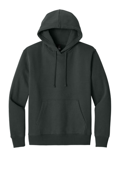 Custom Embroidered District Sweatshirts in Charcoal