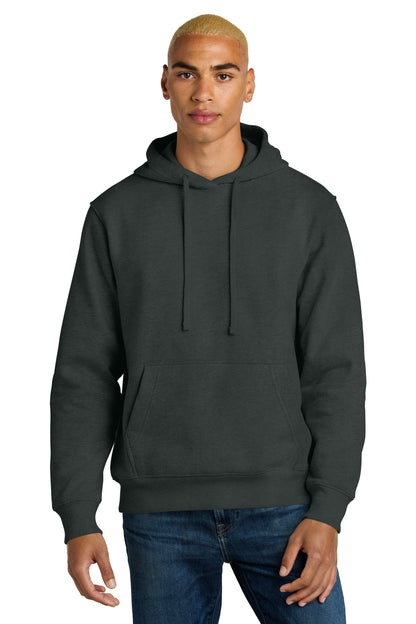 Custom Embroidered District Sweatshirts in Charcoal