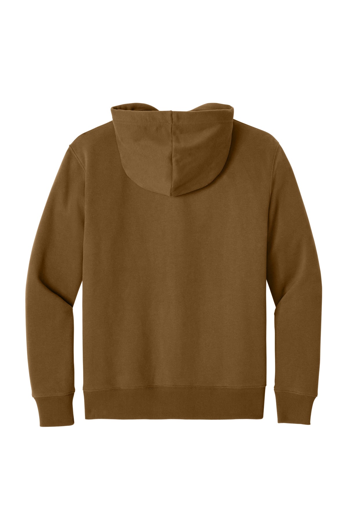 Custom Embroidered District Sweatshirts/Fleece in Duck Brown
