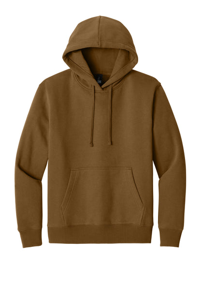 Custom Embroidered District Sweatshirts/Fleece in Duck Brown