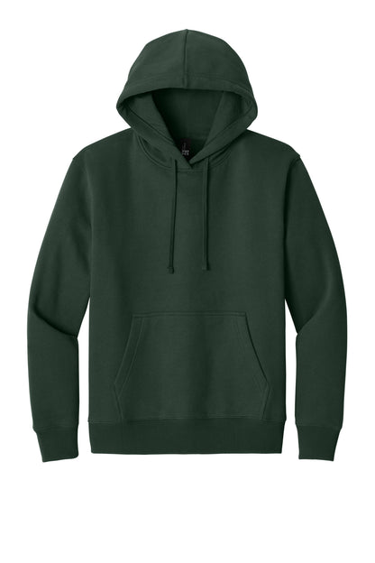 Custom Embroidered District Sweatshirts in Forest Green