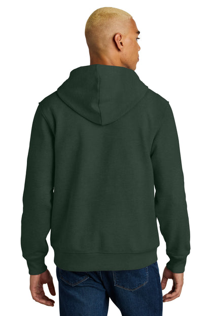 Custom Embroidered District Sweatshirts/Fleece in Forest Green
