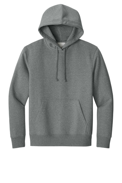 Custom Embroidered District Sweatshirts in Grey Frost