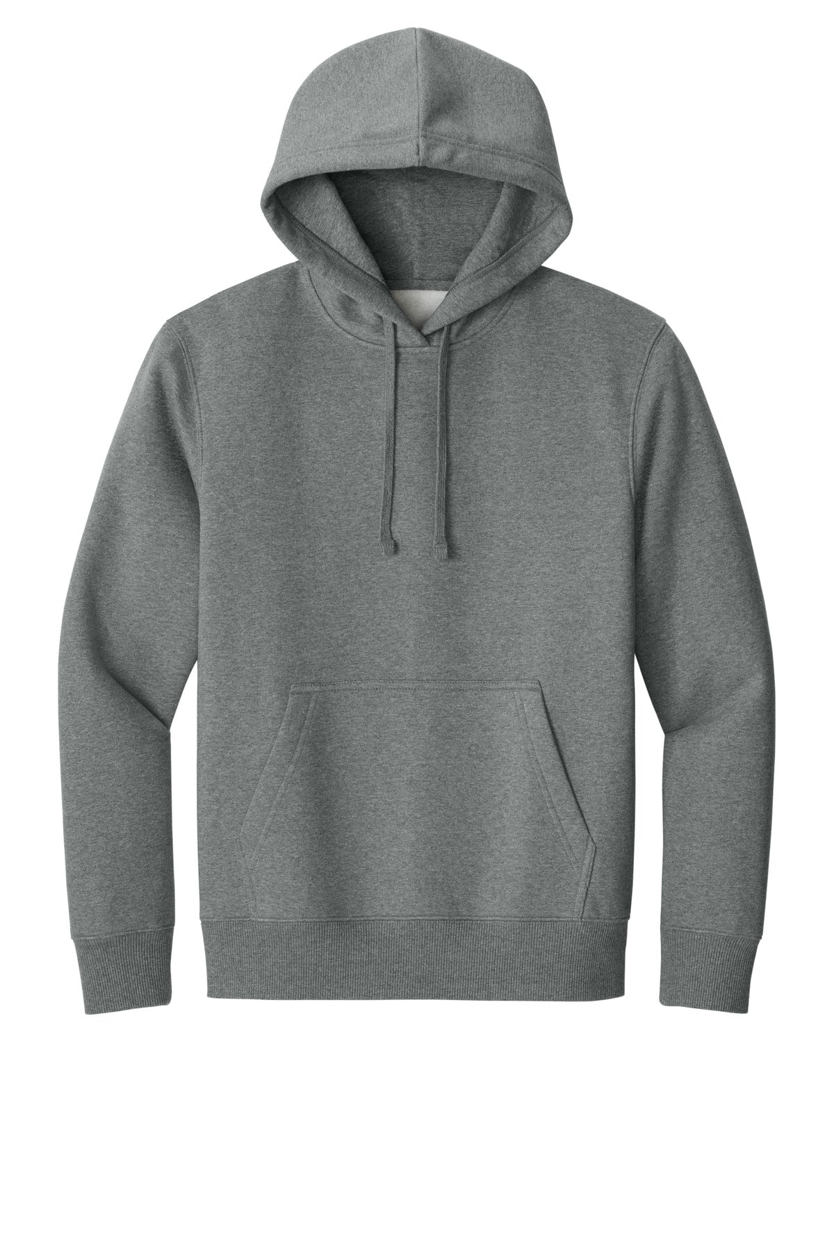 Custom Embroidered District Sweatshirts/Fleece in Grey Frost