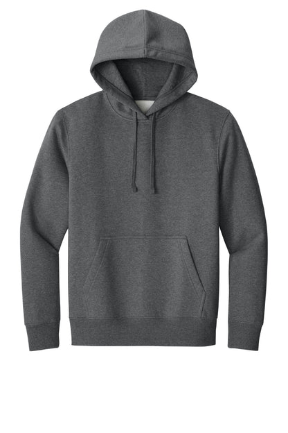 Custom Embroidered District Sweatshirts in Heathered Charcoal