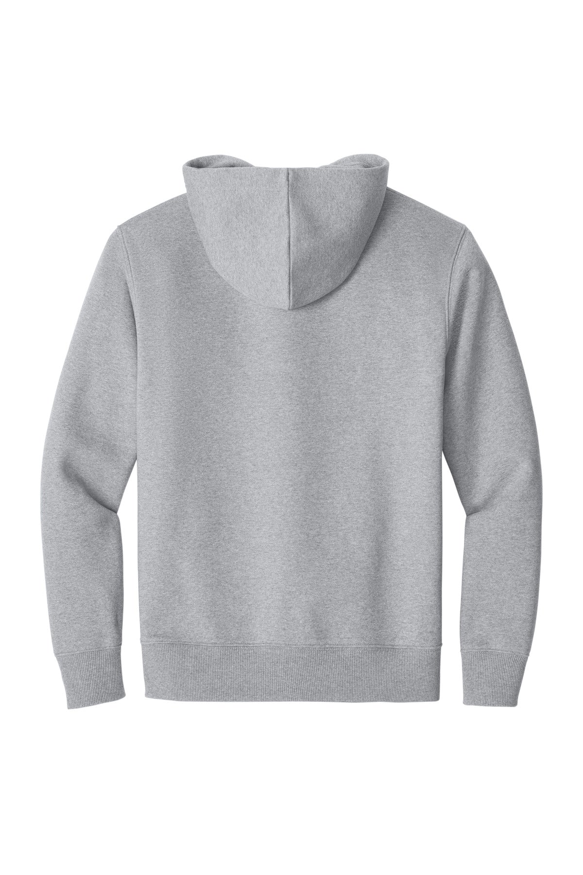 Custom Embroidered District Sweatshirts/Fleece in Light Heather Grey