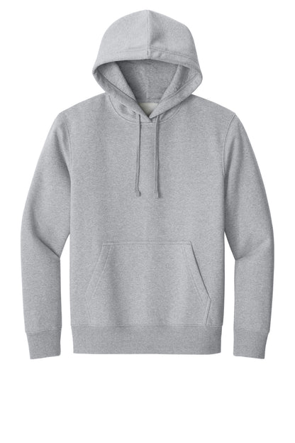 Custom Embroidered District Sweatshirts/Fleece in Light Heather Grey