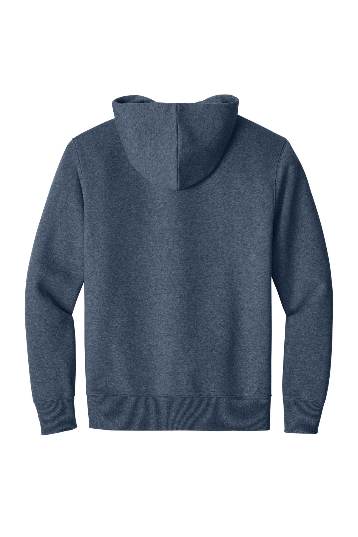 Custom Embroidered District Sweatshirts in Navy Heather