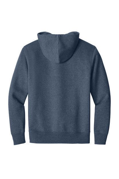 Custom Embroidered District Sweatshirts in Navy Heather