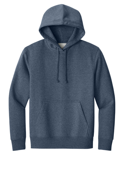 Custom Embroidered District Sweatshirts in Navy Heather