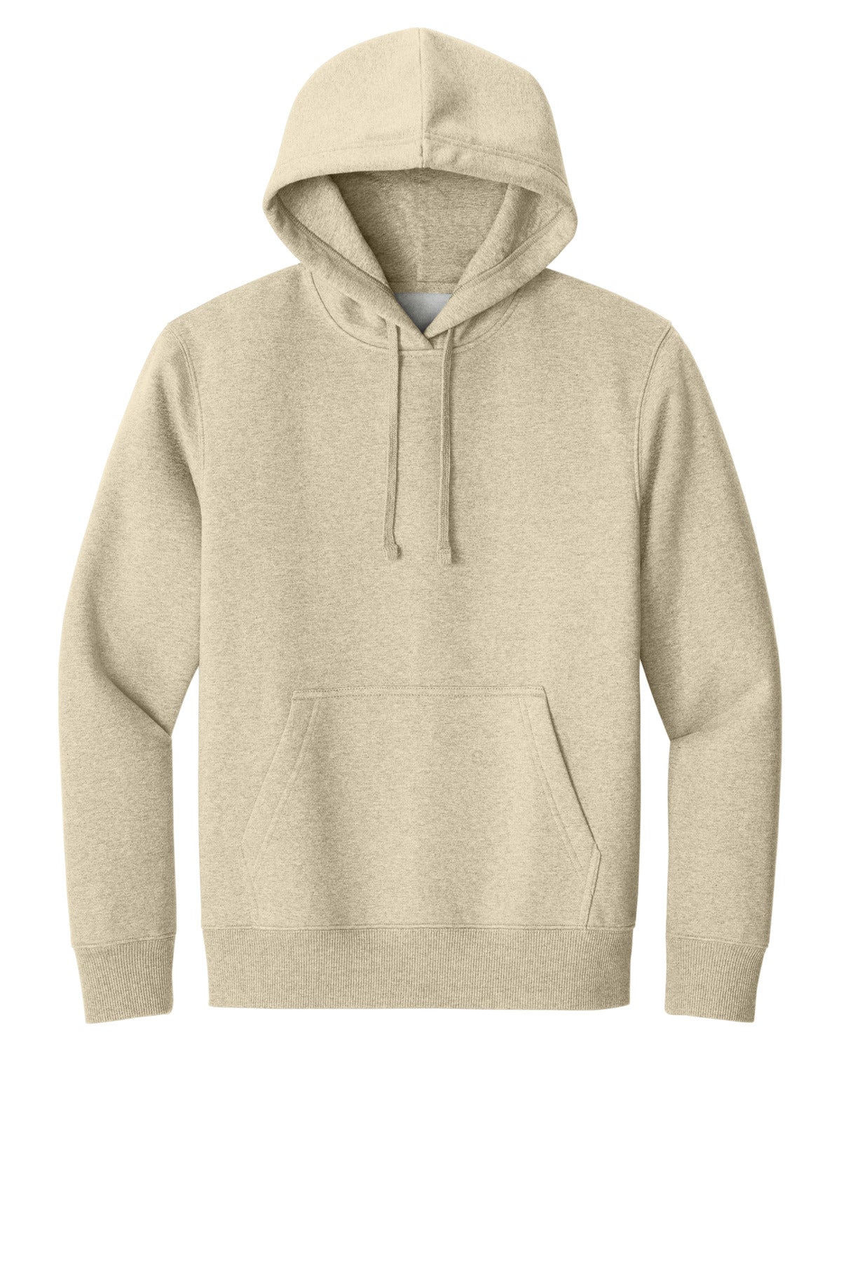 Custom Embroidered District Sweatshirts in Oatmeal Heather
