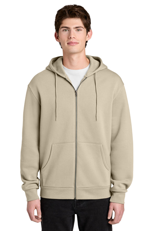 Custom Embroidered District Sweatshirts/Fleece in Chai
