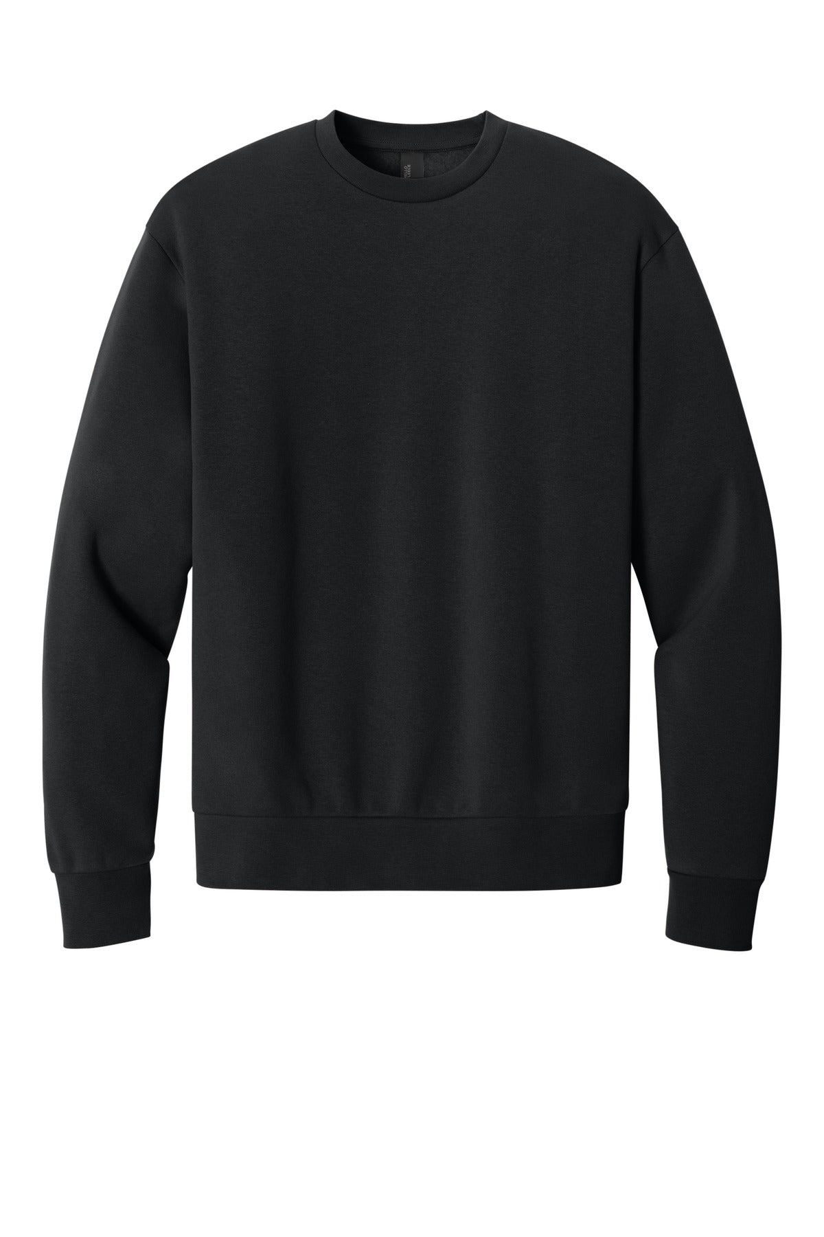Custom Embroidered District Sweatshirts in Black