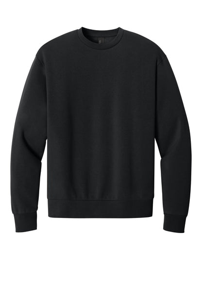 Custom Embroidered District Sweatshirts in Black
