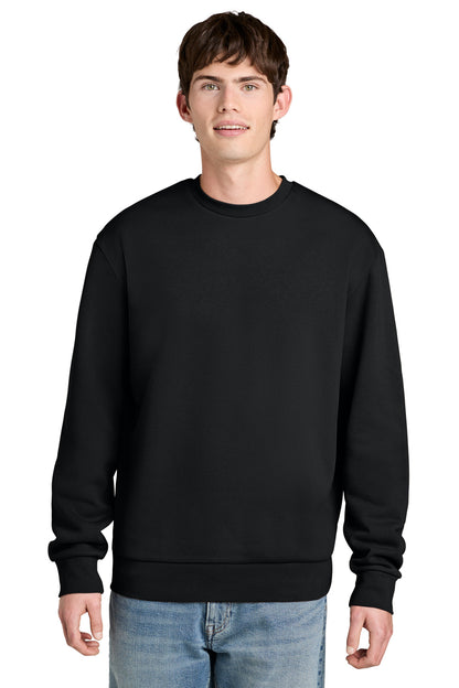 Custom Embroidered District Sweatshirts in Black