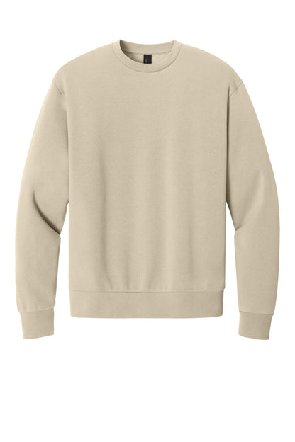 Custom Embroidered District Sweatshirts in Chai