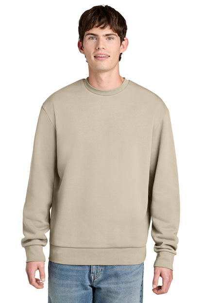 Custom Embroidered District Sweatshirts in Chai