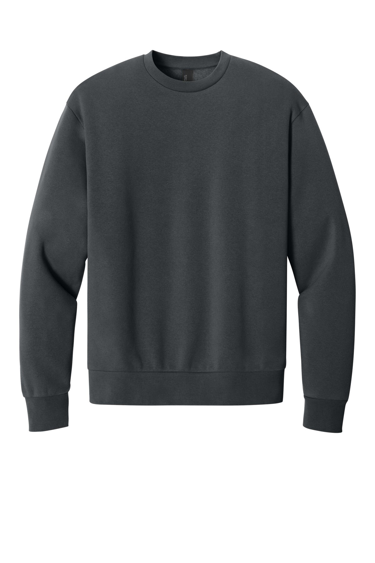 Custom Embroidered District Sweatshirts in Graphite