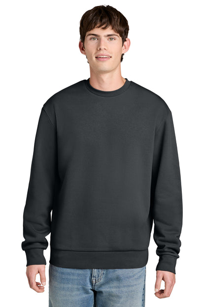 Custom Embroidered District Sweatshirts in Graphite