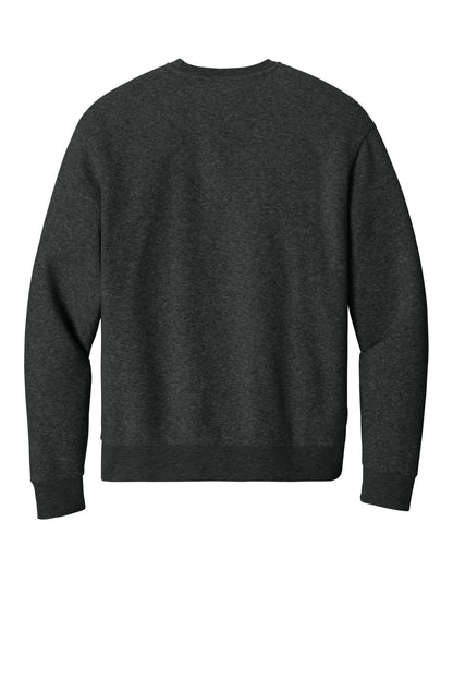 Custom Embroidered District Sweatshirts in Heathered Charcoal