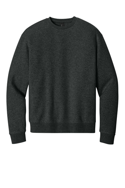 Custom Embroidered District Sweatshirts in Heathered Charcoal