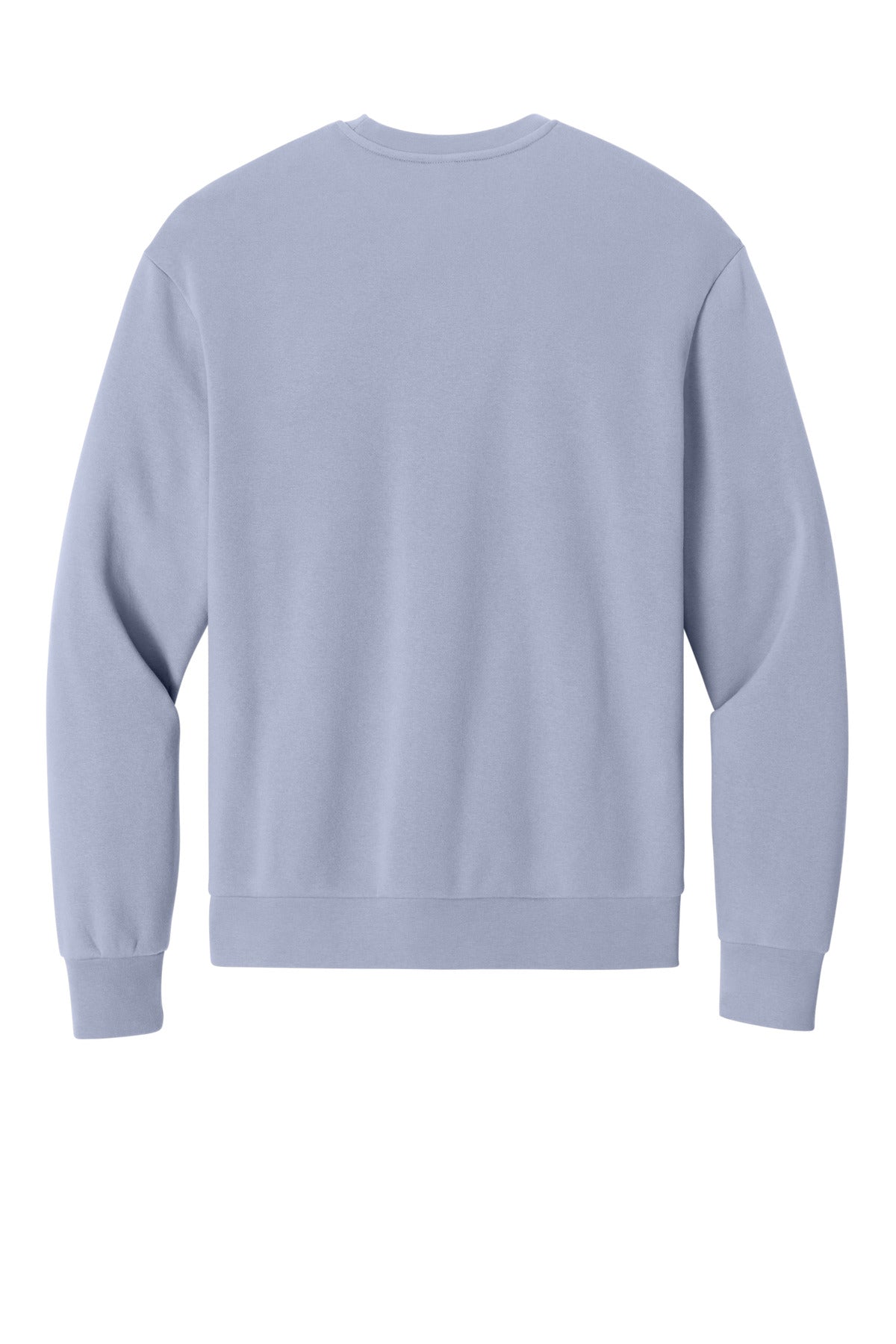 Custom Embroidered District Sweatshirts in Icelandic Purple