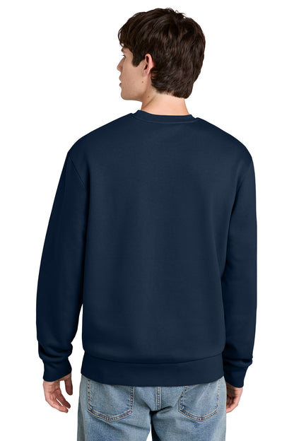 Custom Embroidered District Sweatshirts in River Blue Navy