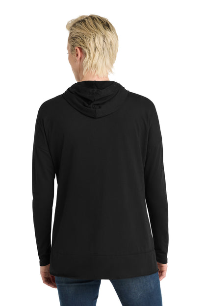 Custom Embroidered District Sweatshirts/Fleece in Black